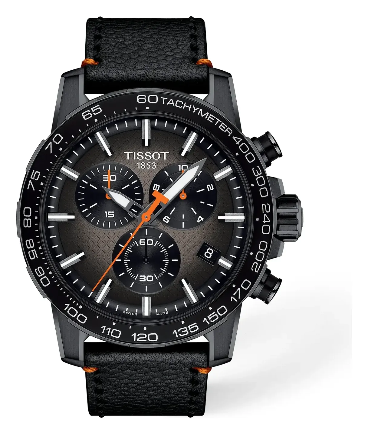 Tissot Supersport Chrono Basketball Edition 45.5mm, reference T1256173608100, grey dial, stainless steel case