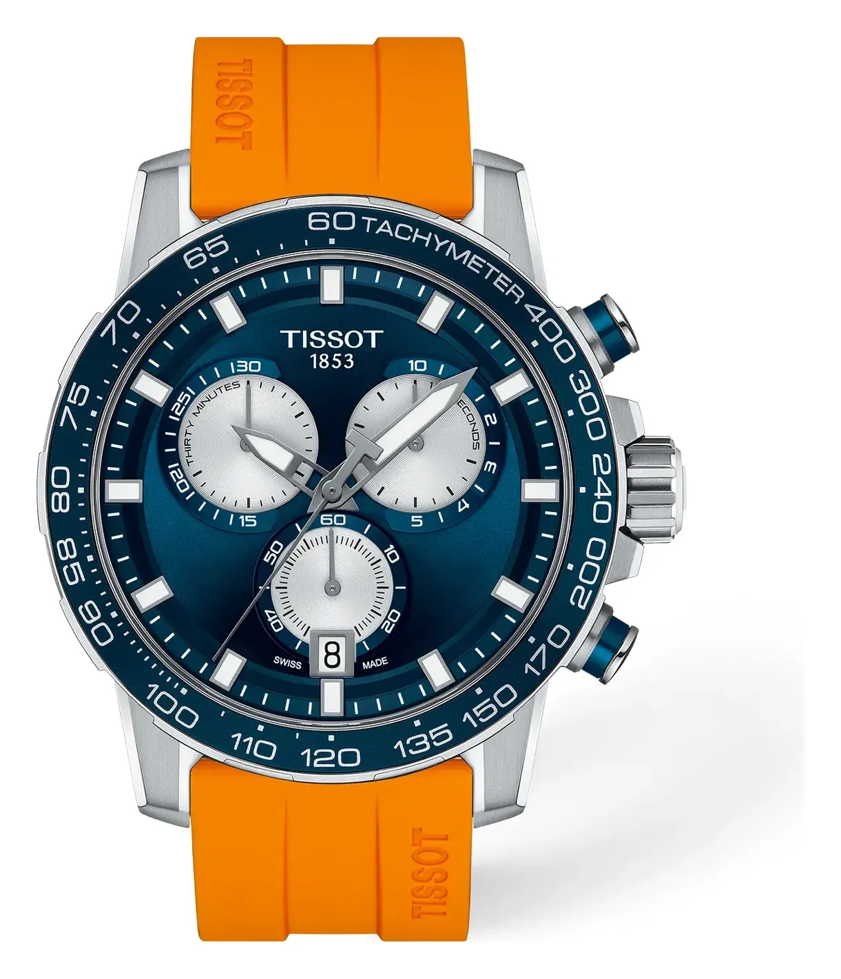 Tissot Supersport New York Knicks NBA 2026 Championship Special Edition, reference T1256171104101, blue dial, stainless steel case
