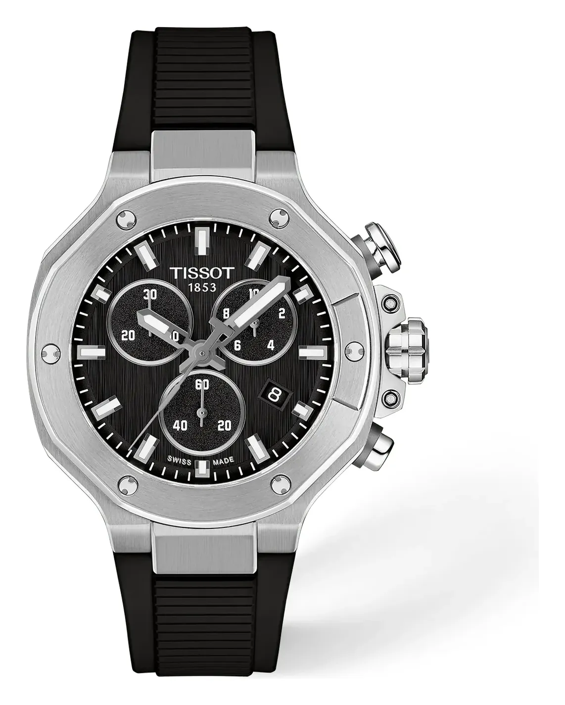 Tissot T-Race 38mm T1418171705100, reference T1418171705100, black dial, stainless steel case
