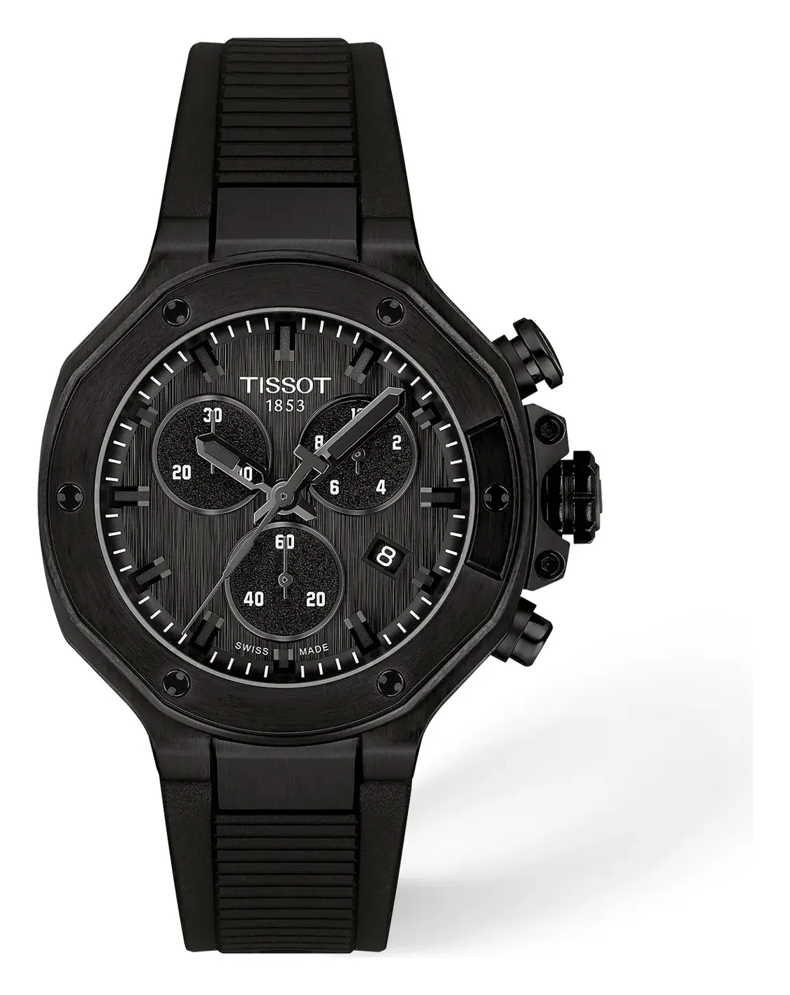 Tissot T-Race 38mm T1418173705100, reference T1418173705100, black dial, stainless steel case