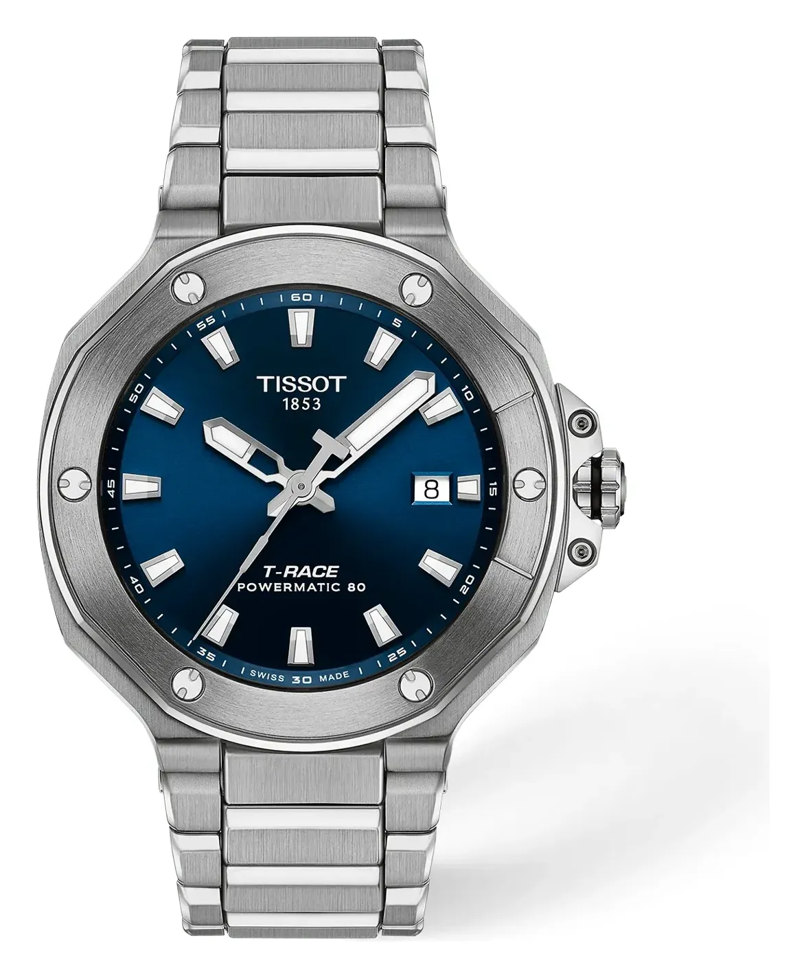 Tissot T-Race 41mm T1418071104100, reference T1418071104100, blue dial, stainless steel case