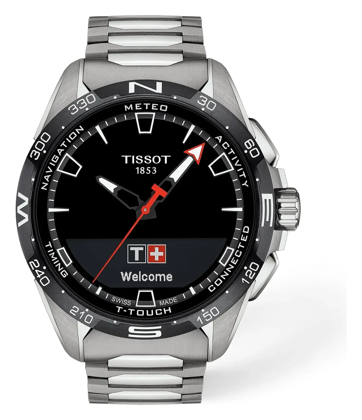 Tissot T-Touch Connect Solar 47.5mm T1214204405100, reference T1214204405100, titanium case