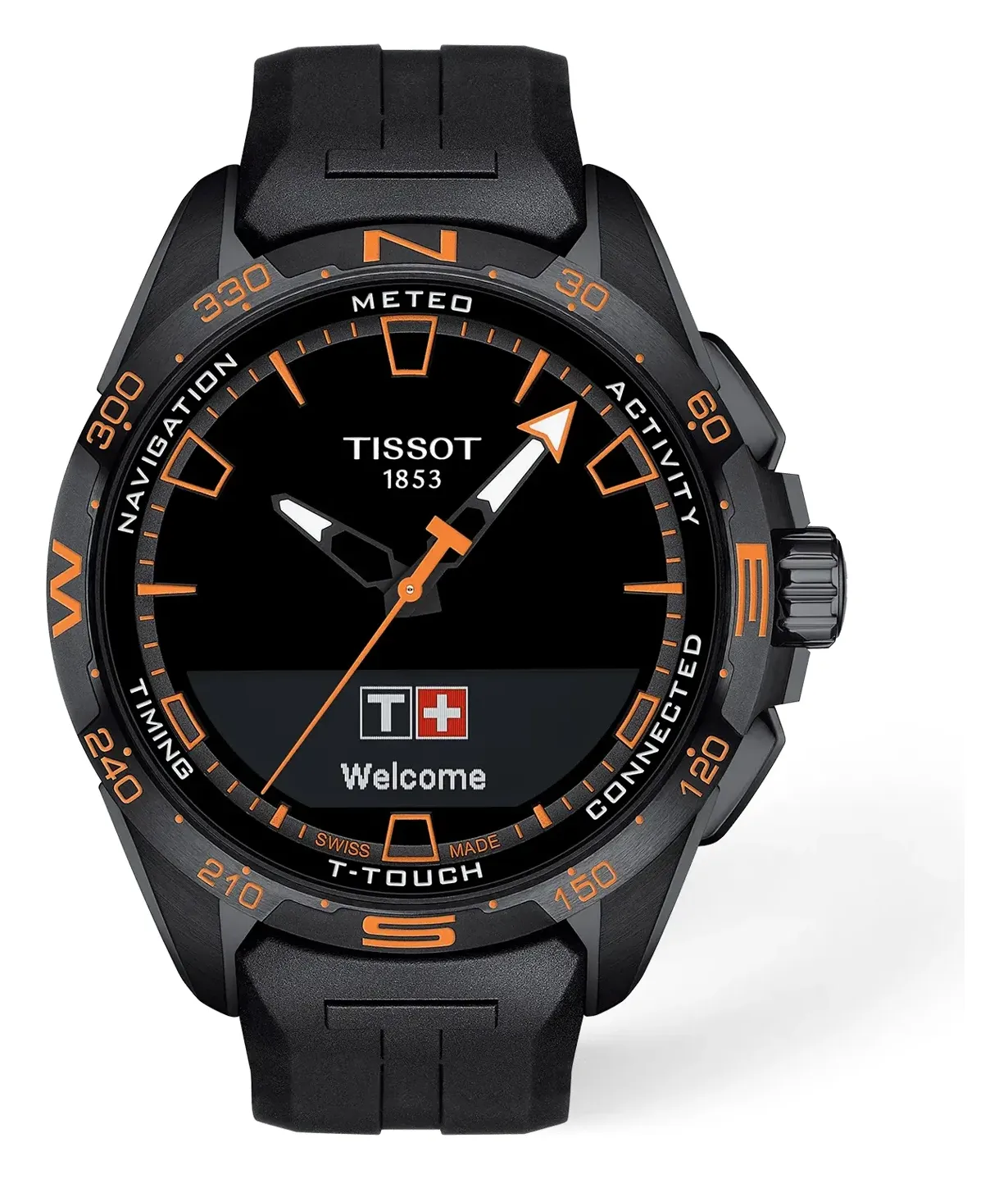 Tissot T-Touch Connect Solar 47.5mm T1214204705104, reference T1214204705104, titanium case