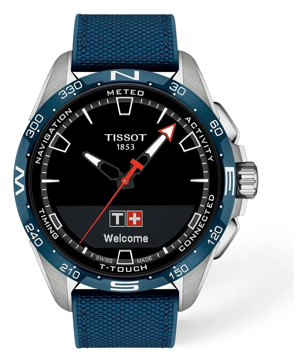 Tissot T-Touch Connect Solar 47.5mm T1214204705106, reference T1214204705106, titanium case