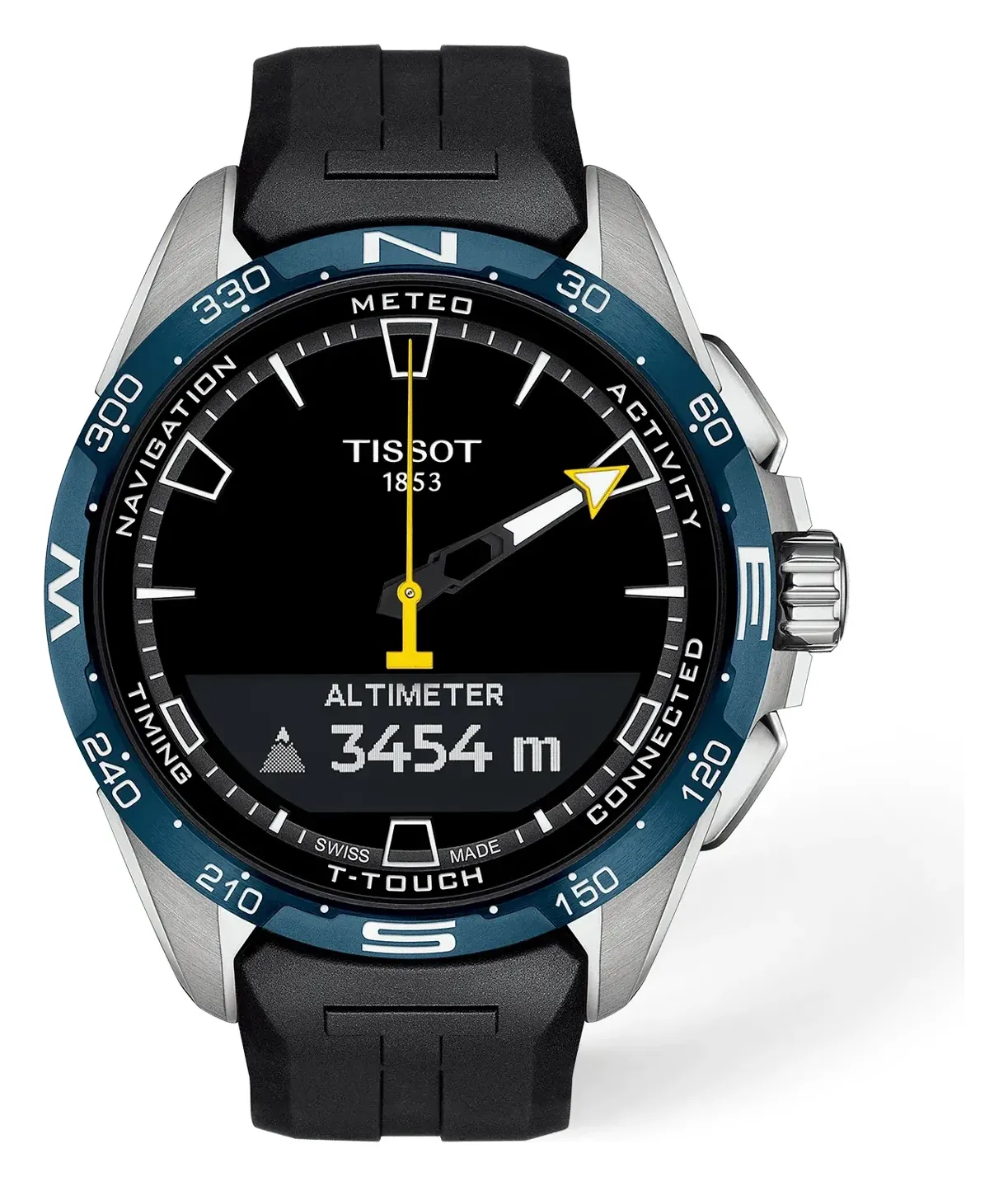 Tissot T-Touch Connect Solar Jungfraubahn 47.5mm, reference T1214204705105, titanium case