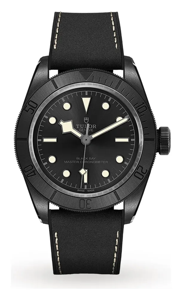 Tudor Black Bay 79210CNU, reference 79210CNU-0001, black dial, ceramic case