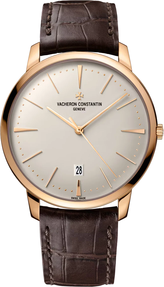 Vacheron Constantin Patrimony, reference 85180/000R-9248, white dial, rose gold case