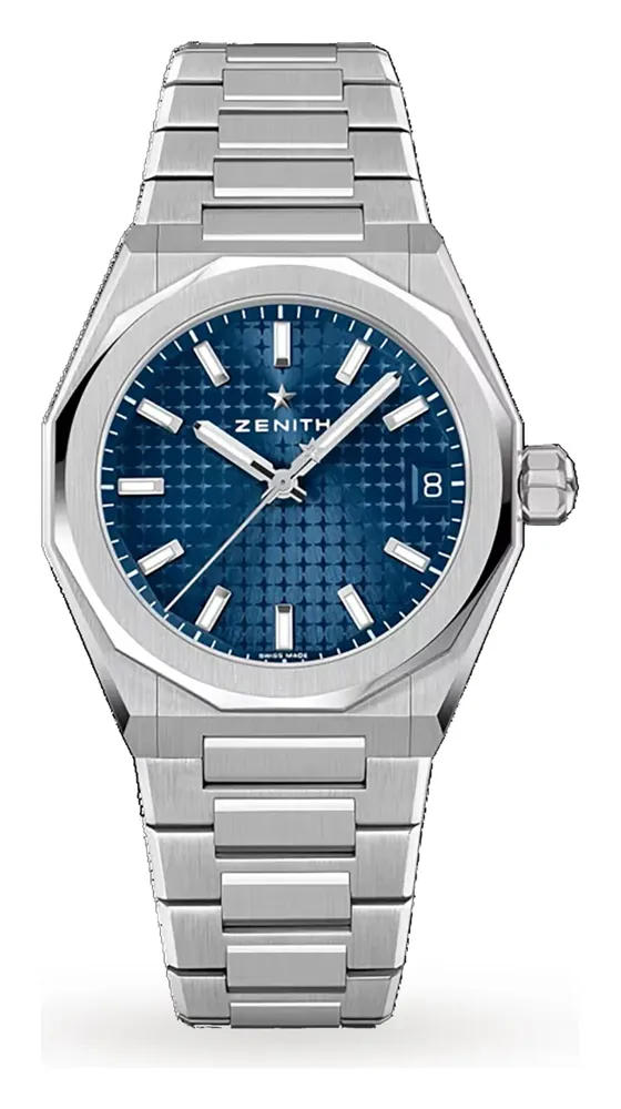 Zenith Defy Skyline 36mm, reference 03.9400.670/51.I001, blue dial, stainless steel case