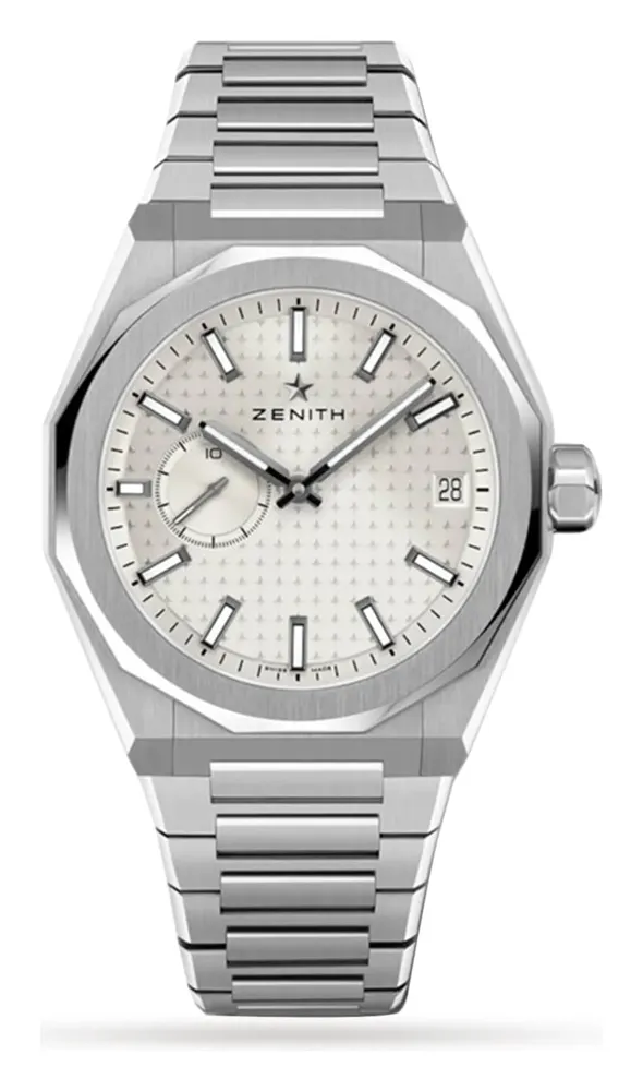 Zenith Defy Skyline 41mm 039300362001I001, reference 03.9300.3620/01.I001, white dial, stainless steel case