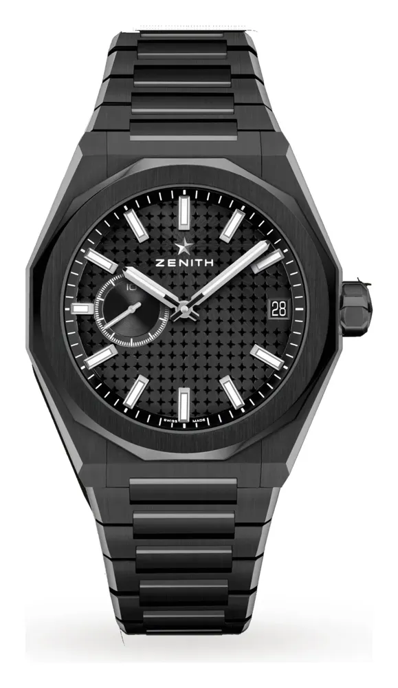 Zenith Defy Skyline, reference 49.9300.3620/21.I001, black dial, ceramic case