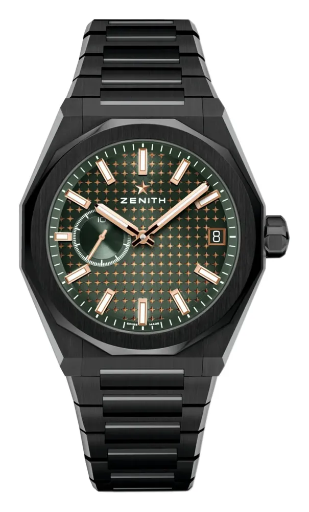 Zenith Limited Edition Defy Skyline Americas Edition, reference 49.9308.3620/56.I001, green dial, ceramic case